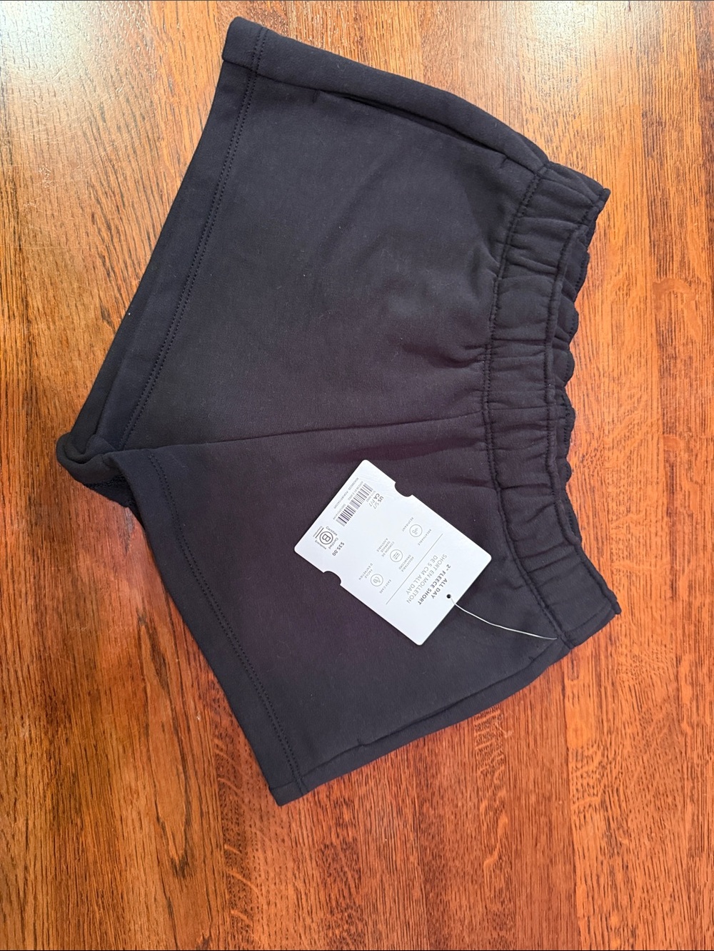 Athleta Black Elastic-Waist Girls' Shorts
